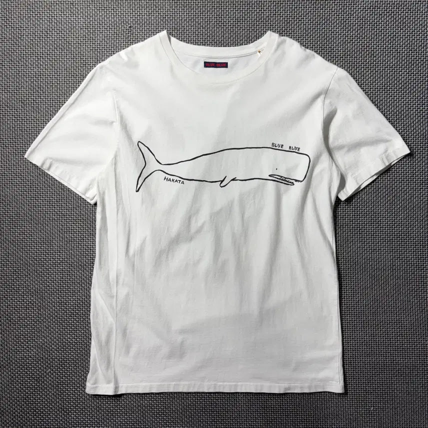 [BUNJANG] BLUE BLUE (HAKATA SHOP) T-Shirt / BLUE BLUE (HAKATA SHOP) 반팔
