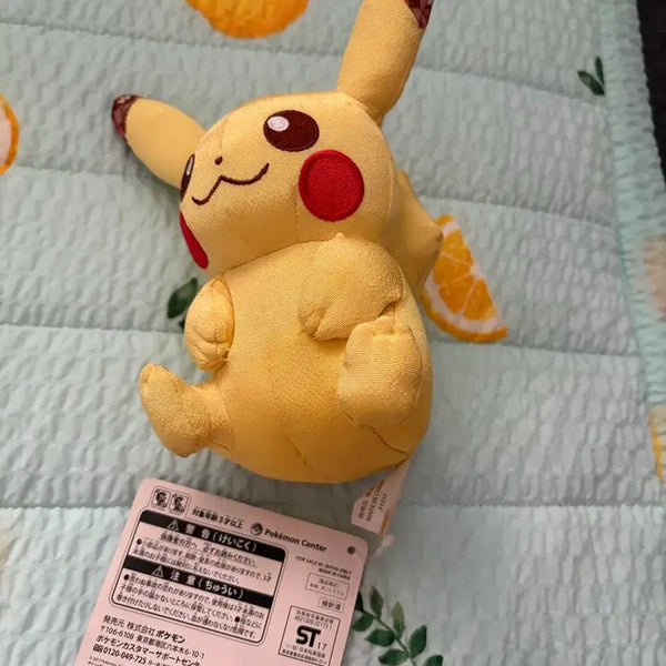 [BUNJANG] Pokemon Center Original Pikachu Chirimen Style Plush Doll 2 (2017 Japan Limited Edition) / 포켓몬센터 정품 피카츄 치리멘풍 봉제인형2 2017 일본 한정 단종 택O