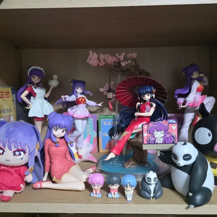 [BUNJANG] Ranma 1/2 Figure Set / 란마 1/2 피규어 세트