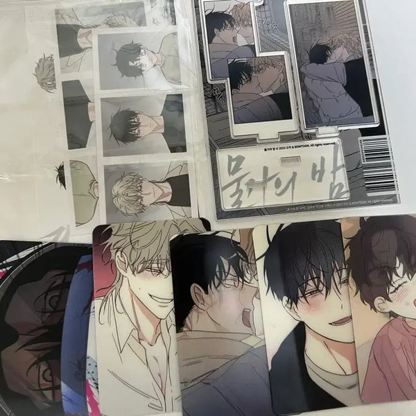 [BUNJANG] Mulgae Bam Bundle Set Photocard, Proof Photo, and Acrylic Stand / 물가의밤 물밤 굿즈 일괄