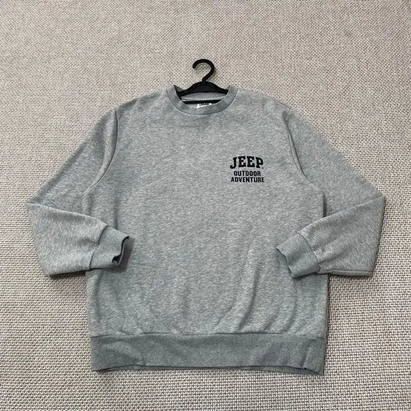 [BUNJANG] Jeep Round Sweatshirt Fleece XL / XL 지프 라운드 맨투맨 기모 B.6100