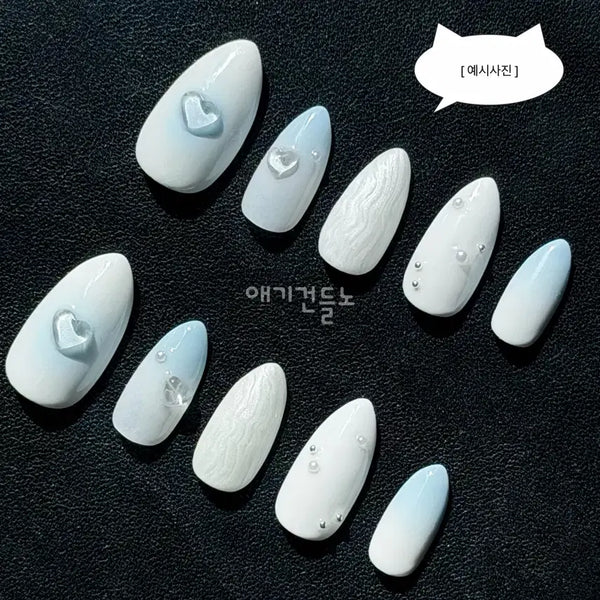 [BUNJANG] Custom Press-On Nail Tips / 네일팁 주문제작
