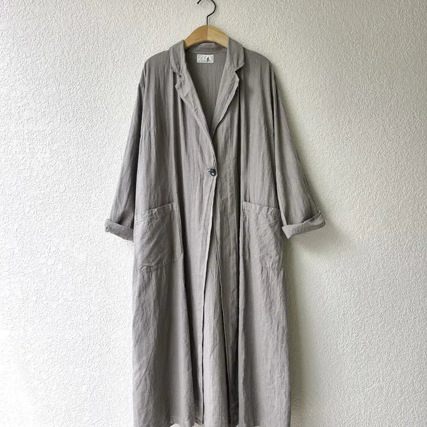 [BUNJANG] Voler dans le ciel Linen Coat Made in Japan / Voler dans le ciel 리넨코트 (made in japan)