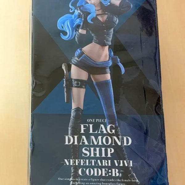 [BUNJANG] One Piece Nefertari Vivi Flag Diamond Ship Code:B Figure / 원피스 피규어 네펠타리 비비 플래그 다이아몬드 쉽 코드:B