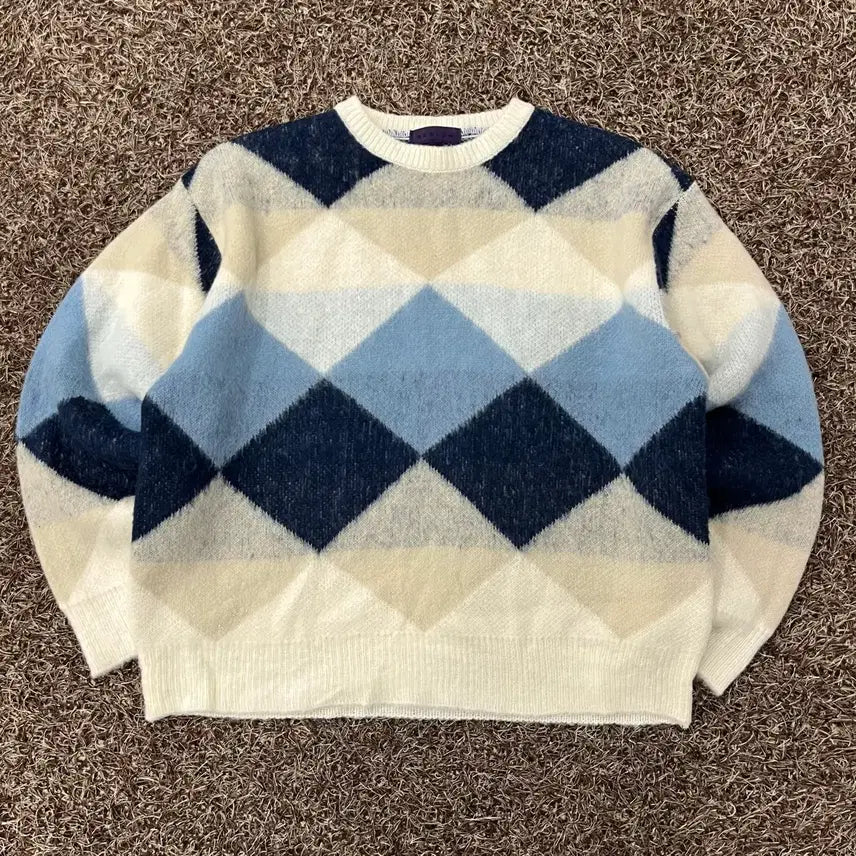 [BUNJANG] Vislow Pattern Knit Sweater / L 비슬로우 패턴 니트 스웨터