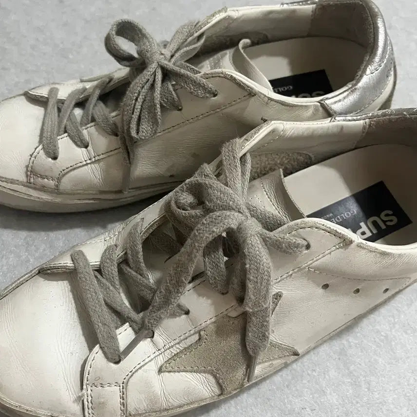 [BUNJANG] Golden Goose Superstar Sneakers White Vintage / 전남친이 사준 골든구스 슈퍼스타 안 신어서 팔아요