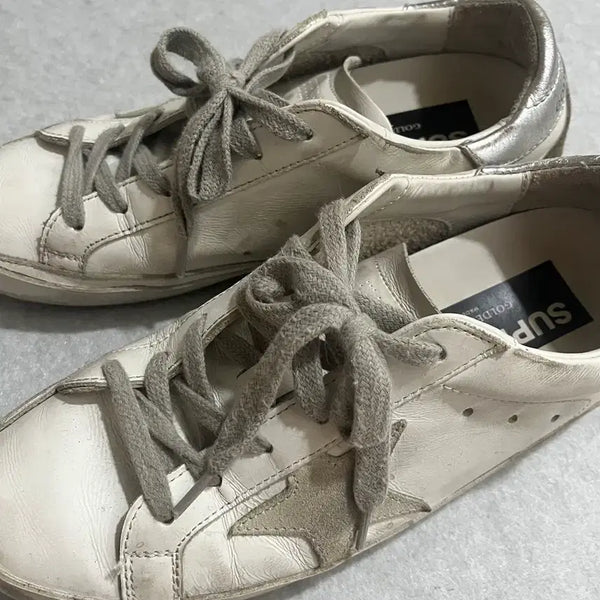 [BUNJANG] Golden Goose Superstar Sneakers White Vintage / 전남친이 사준 골든구스 슈퍼스타 안 신어서 팔아요