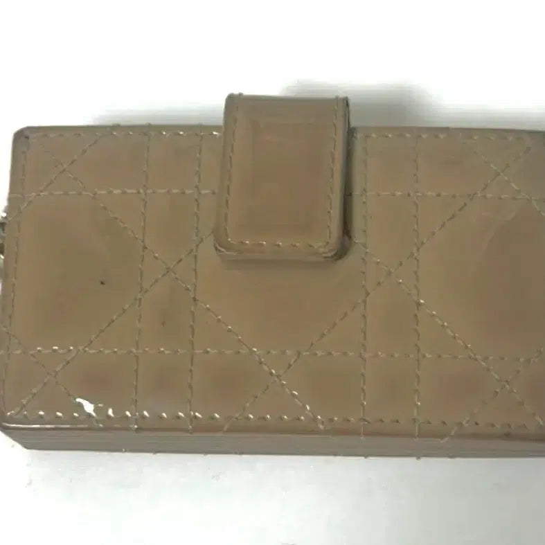[BUNJANG] Dior Lady Wallet Beige / 디올 레이디 지갑 베이지