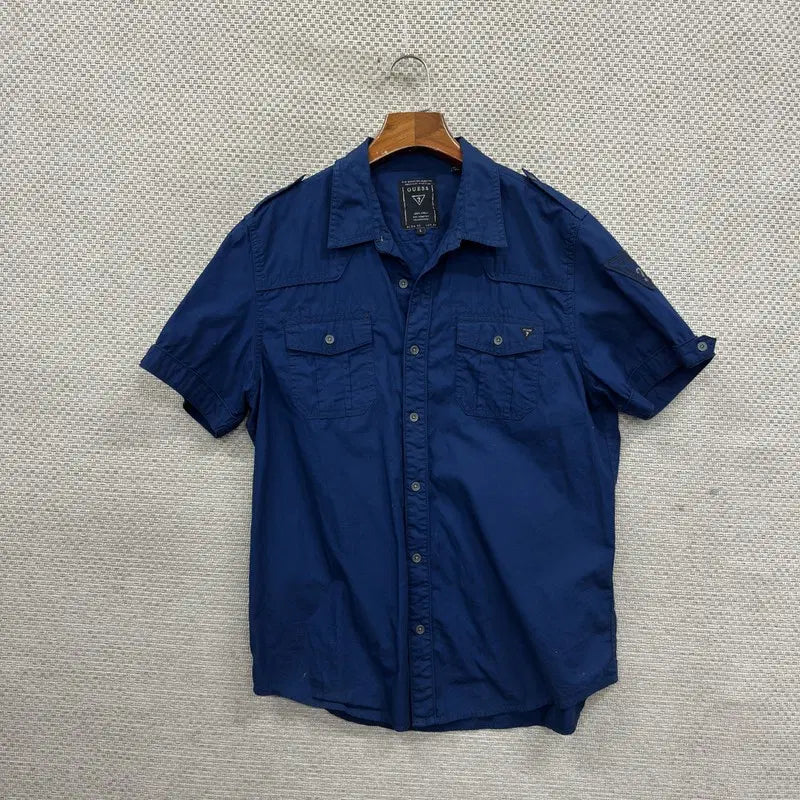 [BUNJANG] Guess Short Sleeve Shirt L / 게스 반팔 셔츠 L H01187