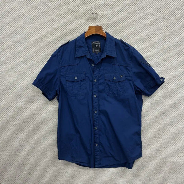 [BUNJANG] Guess Short Sleeve Shirt L / 게스 반팔 셔츠 L H01187
