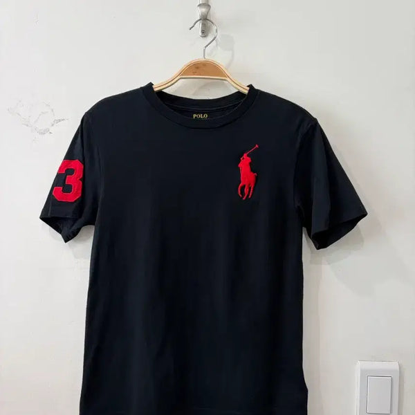 [BUNJANG] Polo Ralph Lauren Big Pony T-Shirt Black / 174. 폴로 빅포니 반팔티 검정 블랙