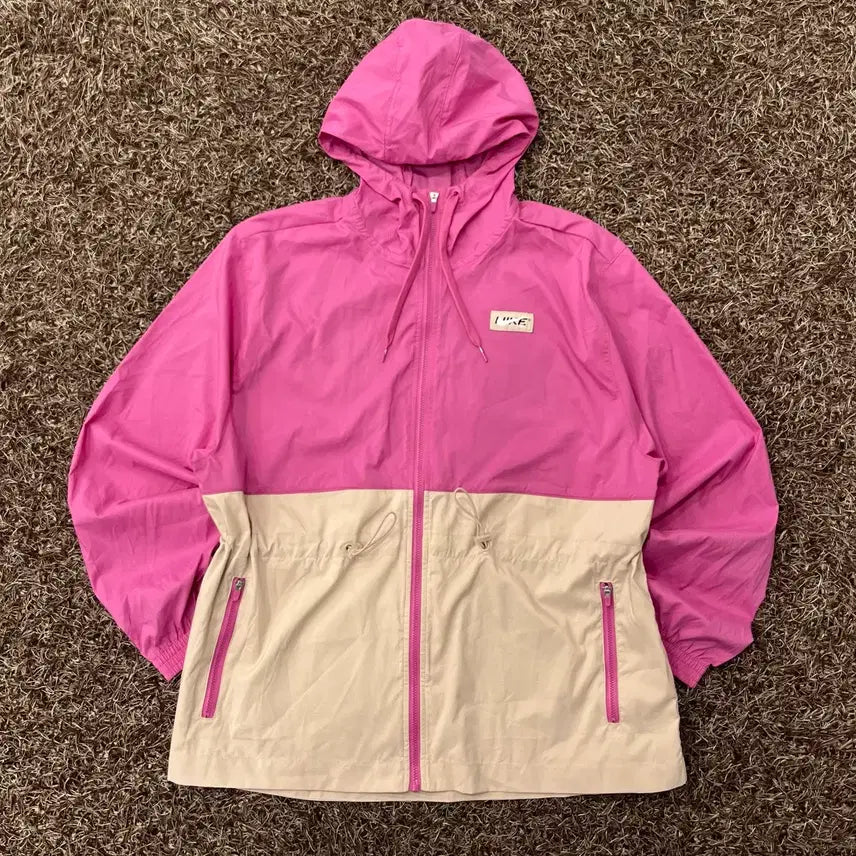 [BUNJANG] Nike Women's Pink Windbreaker Jacket / M 나이키 여성 핑크 바람막이 자켓