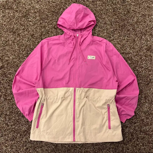 [BUNJANG] Nike Women's Pink Windbreaker Jacket / M 나이키 여성 핑크 바람막이 자켓