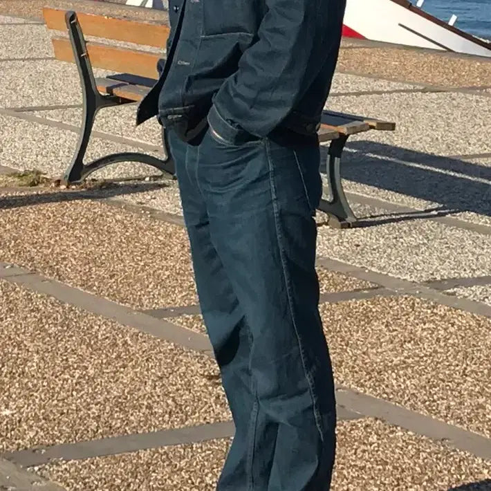 [BUNJANG] Lemaire Denim Set-Up Top & Bottom Size 48 / 르메르 데님셋업 상의 하의 48사이즈