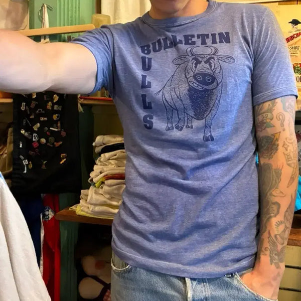 [BUNJANG] 80s Vintage Bulletin Bulls T-Shirt / 80s Vintage Bulletin Bulls T-Shirt