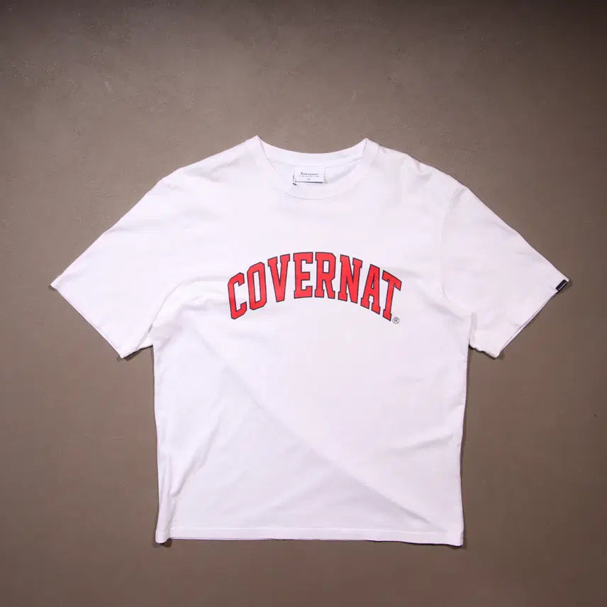 [BUNJANG] Covernat Printing Logo T-Shirt / 커버낫 프린팅 로고 반팔티 A160