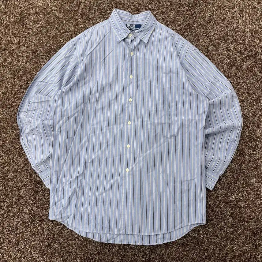 [BUNJANG] Polo Ralph Lauren Lowell Sport Stripe Shirt / M 폴로 랄프로렌 로웰 스포츠 스트라이프 셔츠