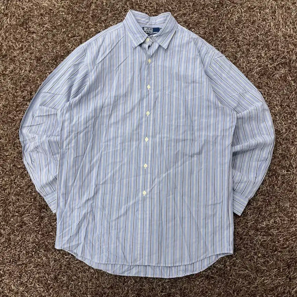 [BUNJANG] Polo Ralph Lauren Lowell Sport Stripe Shirt / M 폴로 랄프로렌 로웰 스포츠 스트라이프 셔츠