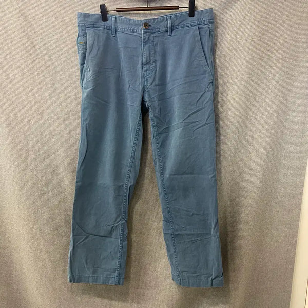 [BUNJANG] Hugo Boss Slim Fit Washed Blue Chino Pants / 휴고보스 슬림핏 워싱 블루 치노팬츠