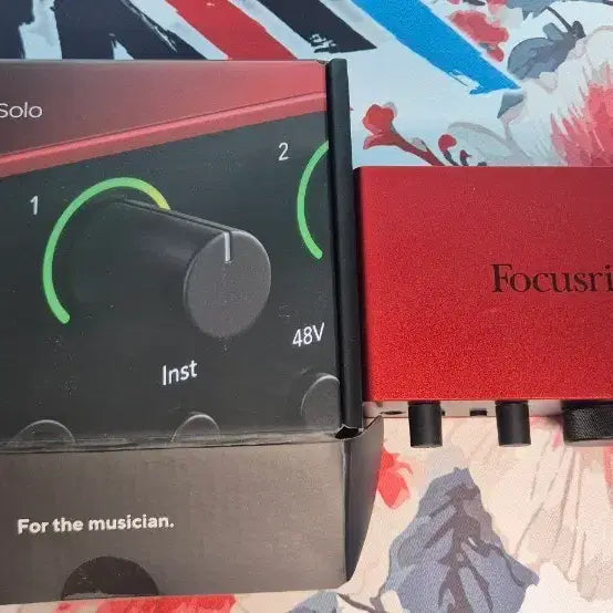 [BUNJANG] Focusrite Scarlett Solo 4th Gen Audio Interface / Focusrite Scarlett 4세대 Solo 오인페