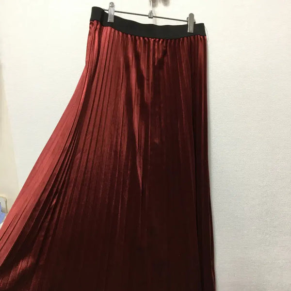 [BUNJANG] DKNY Pleated Long Skirt / DKNY 플리츠 주름 롱 스커트