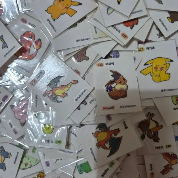 [BUNJANG] Pokemon Sticker Collection Bundle/Individual Sale / [포켓몬 띠부실 판매]
