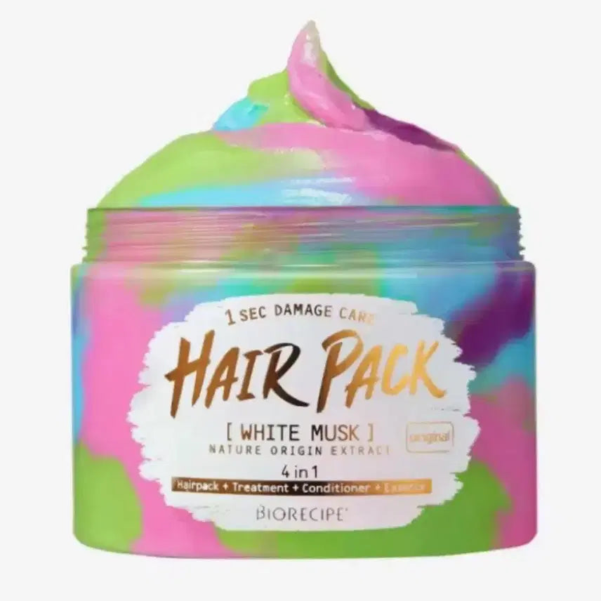 [BUNJANG] Bio Recipe Hair Pack White Musk / 바이오레시피 헤어팩 마블 화이트머스크 하루 헤어팩 공구