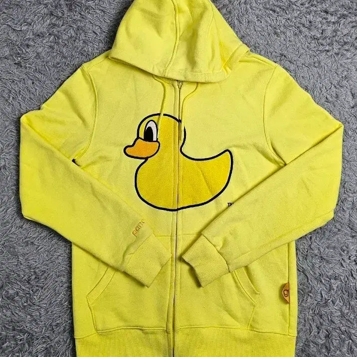 [BUNJANG] ZANCOT Duck Yellow Zip-Up Hoodie (M) / (Z)팬콧 후드 집업 오리 옐로우 M