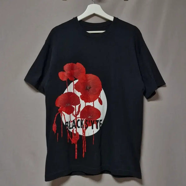[BUNJANG] Yohji Yamamoto s'yte Poppy Logo T-Shirt / 요지 야마모토 syte 티셔츠