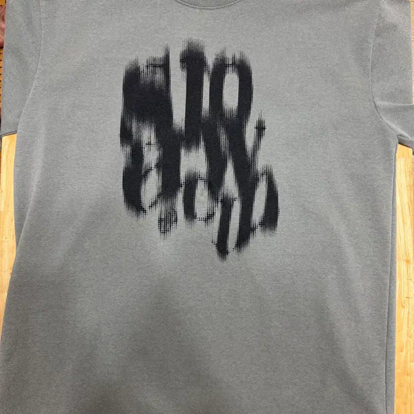 [BUNJANG] Slow Acid Graphic T-Shirt Khaki M / 슬로우애시드 반팔티 카키M