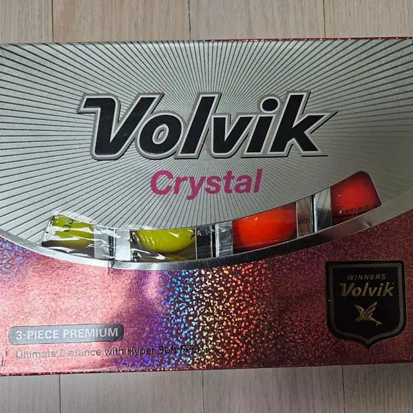 [BUNJANG] Volvik Crystal Premium Golf Balls (3-Ball Pack) / (새상품) 볼빅 크리스탈 골프공 3구 프리미엄