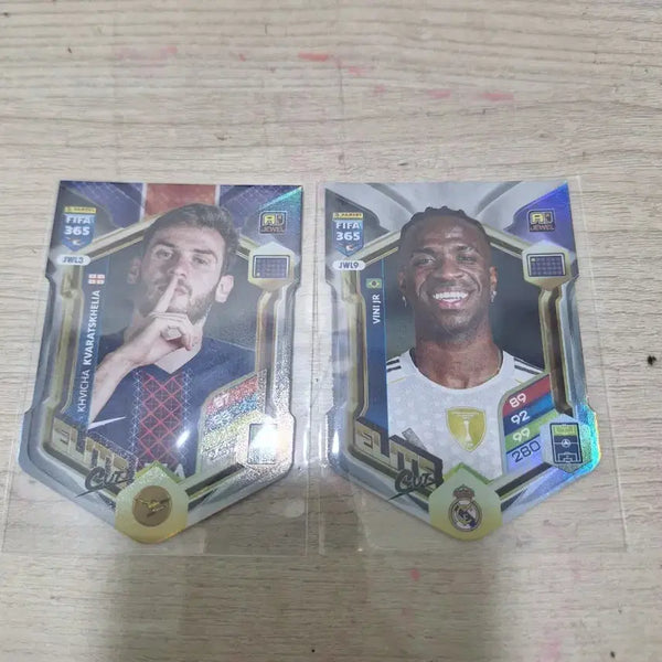 [BUNJANG] Panini Soccer Card Vinicius Khvicha Kvaratskhelia Elite Card / 파니니 축구카드 비니시우스 크바라츠헬리아 엘리트 카드
