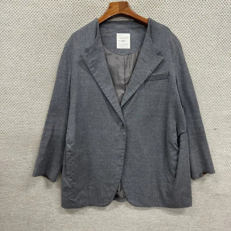 [BUNJANG] KUHO Wool Blazer Jacket / 구호 KUHO 울 블레이저 자켓 88 H01193