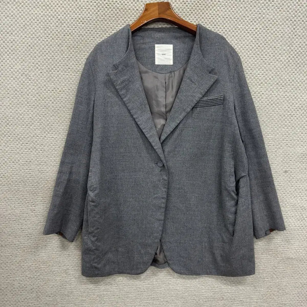 [BUNJANG] KUHO Wool Blazer Jacket / 구호 KUHO 울 블레이저 자켓 88 H01193
