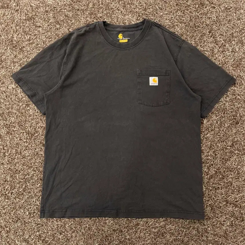[BUNJANG] Carhartt Pocket Logo Short Sleeve T-Shirt / L 칼하트 포켓 로고 반팔 티셔츠