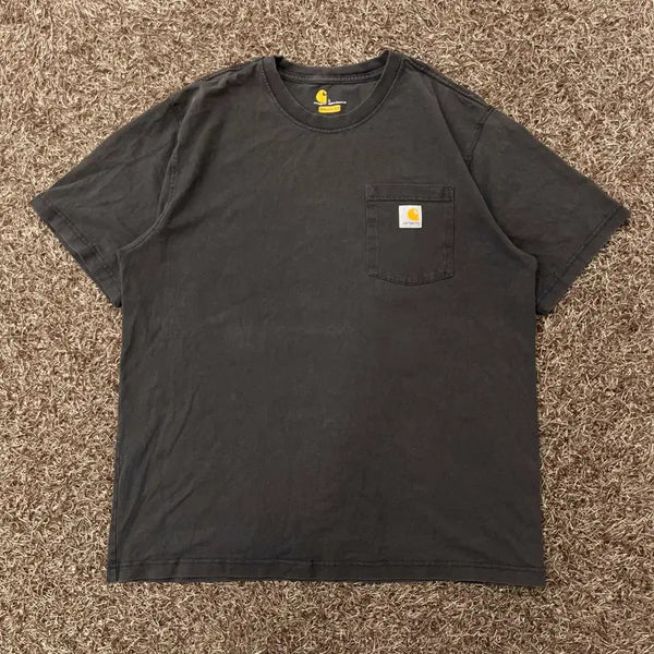 [BUNJANG] Carhartt Pocket Logo Short Sleeve T-Shirt / L 칼하트 포켓 로고 반팔 티셔츠