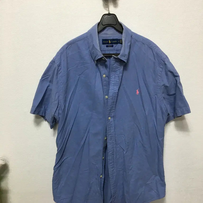 [BUNJANG] Polo Ralph Lauren Men's Short Sleeve Shirt / 폴로랄프로렌 남성 반팔 셔츠 남방