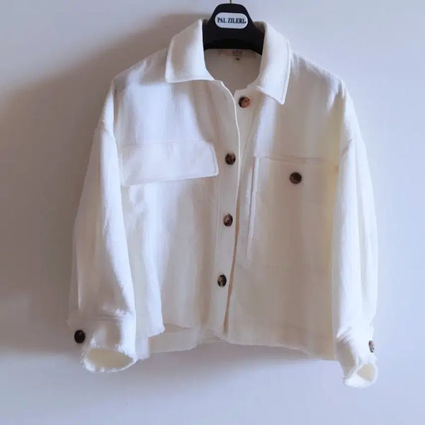[BUNJANG] Atelier Vanessa Bruno Cotton Shirt Jacket / 아떼바네사브루노 셔츠자켓