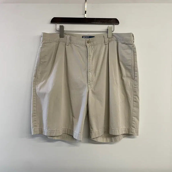 [BUNJANG] Polo Ralph Lauren Men's Two-Pleat Chino Shorts / 폴로랄프로렌 투턱 치노 반바지