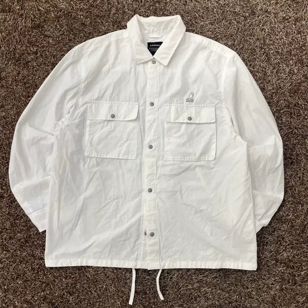 [BUNJANG] Kangol Nylon Shirt Jacket / M 캉골 신형 나일론 셔츠 자켓