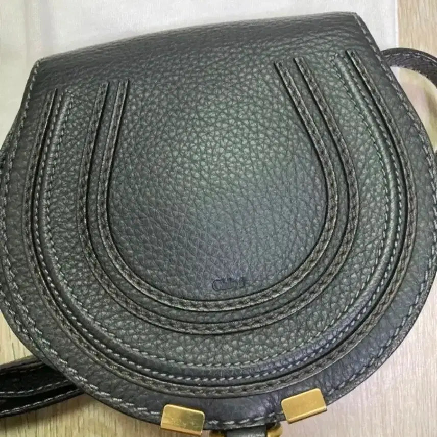 [BUNJANG] Chloé Marcie Small Black Crossbody Bag / 끌로에 마르씨 스몰 블랙 크로스백
