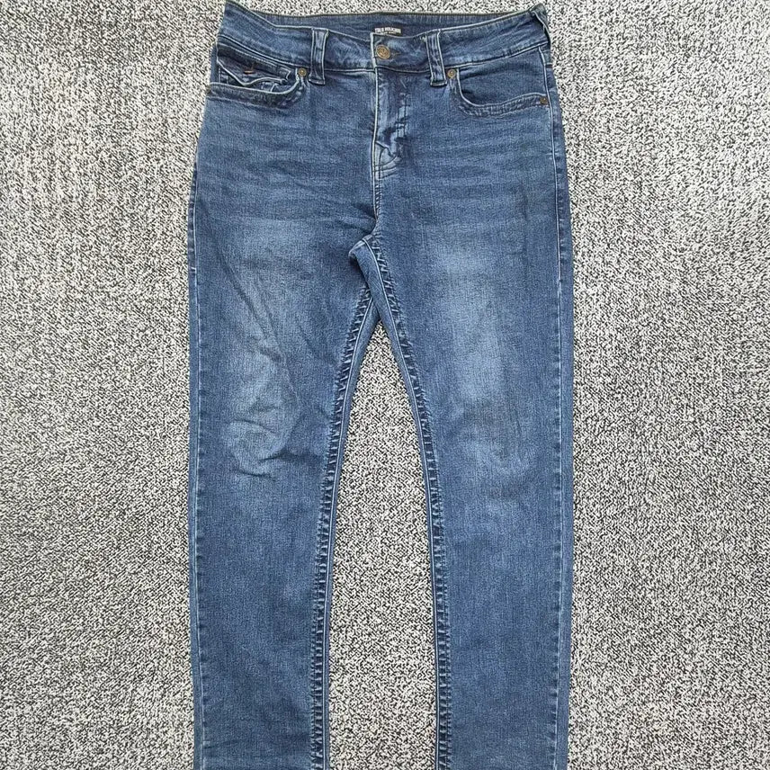 [BUNJANG] Vintage True Religion Slim Straight Washed Denim Pants / 빈티지9. 트루릴리전 슬림 스트레이트 워싱 데님 팬츠