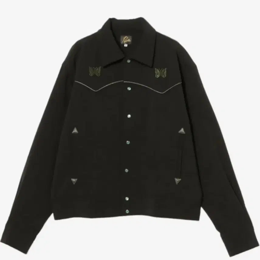 [BUNJANG] Needles Cowboy Jacket Green/Black / 니들스 카우보이자켓 검녹