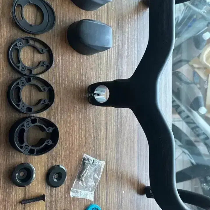 [BUNJANG] Carbon Integrated Handlebar - Black / 카본 일체형 핸들바 블랙