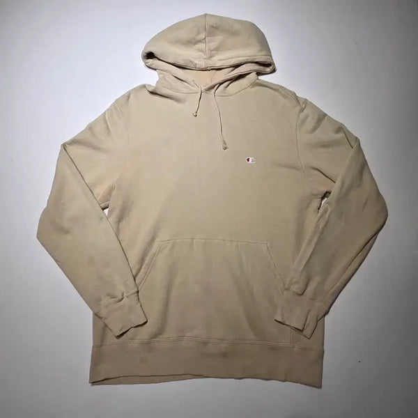 [BUNJANG] Champion Beige Hoodie / 챔피언 후드티 베이지