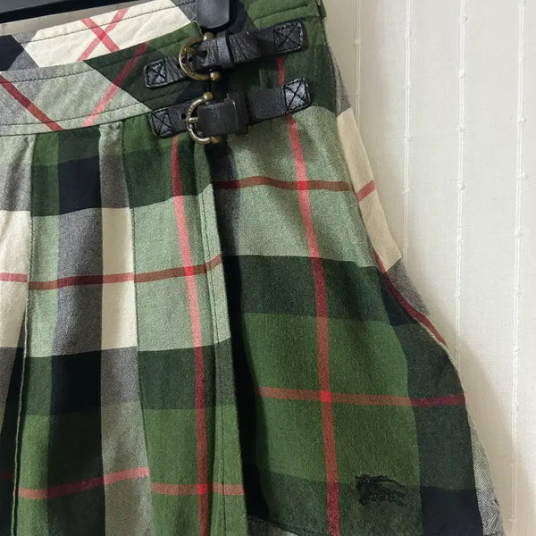 [BUNJANG] Burberry Blue Label Check Culottes Pants / 버버리 블루라벨 체크 큐롯팬츠 38