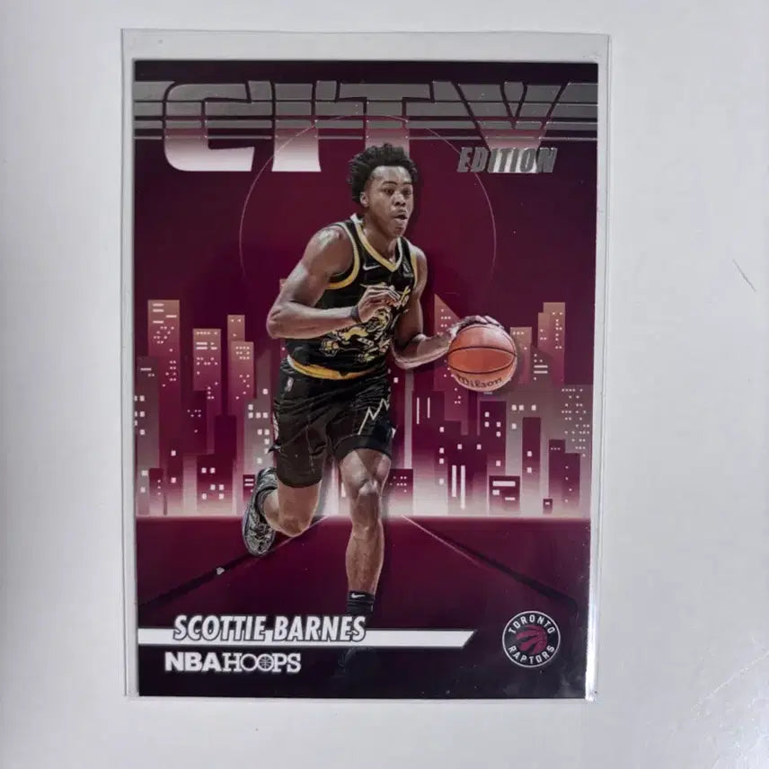 [BUNJANG] Scottie Barnes Toronto Raptors City Edition Basketball Card / 토론토 랩터스 스코티 반즈 시티 에디션 농구 카드