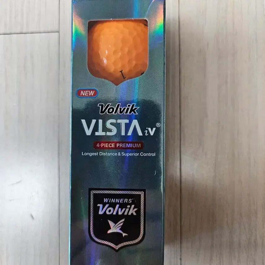 [BUNJANG] Volvik Vista IV Golf Balls - Orange (3-Ball Pack) / (새상품) 볼빅 비스타 IV 골프공 오렌지