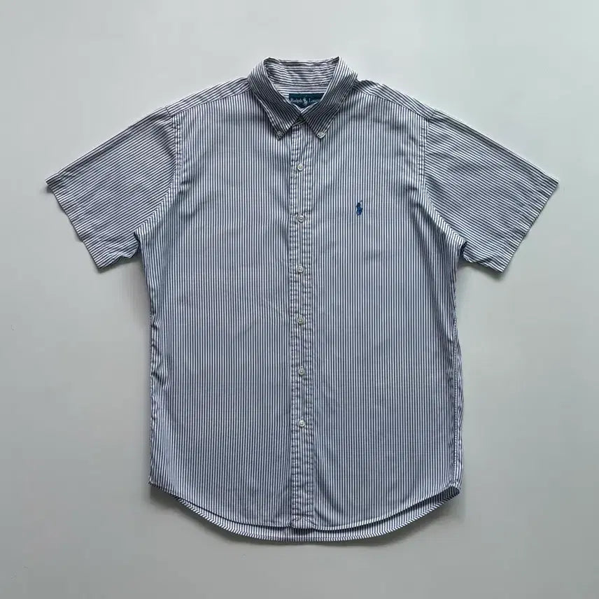 [BUNJANG] Polo Ralph Lauren Striped Short Sleeve Shirt / Polo 폴로랄프로렌 스트라이프 반팔 셔츠
