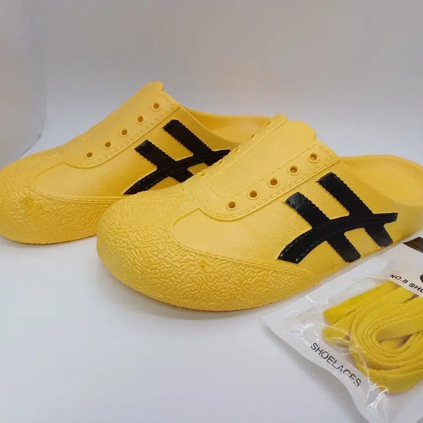 [BUNJANG] Onitsuka Style Slippers Yellow Unisex 250-260 / 오니츠카 스타일 슬리퍼 250~260